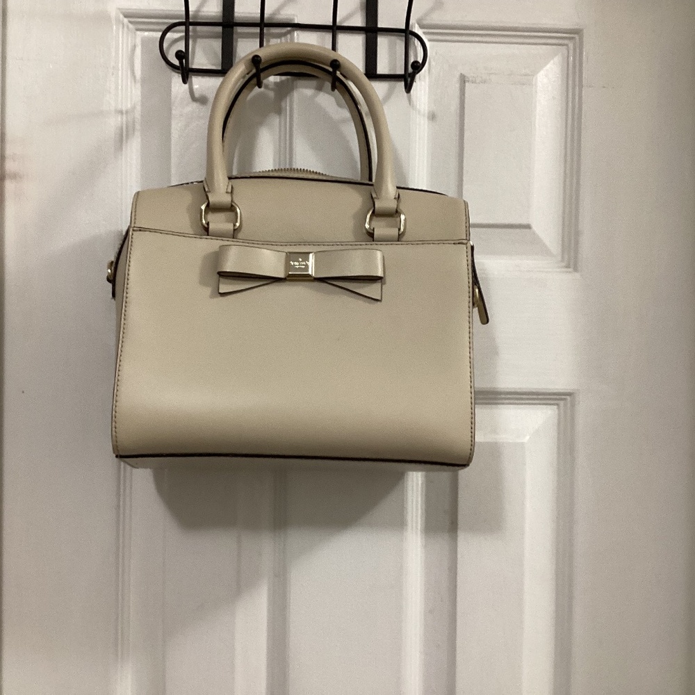 Authentic Beige Kate Spade Handbag
